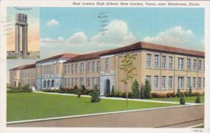 Texas New London The New High School 1941 Curteich