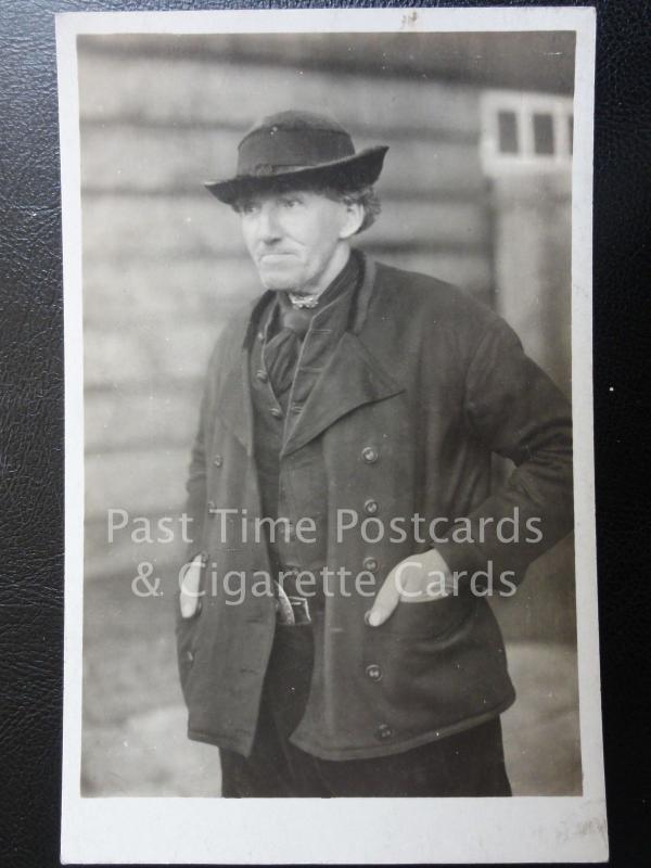 Old RPPC - Netherlands: Zuid-Beveland (Zeeland) Image of a Local Man