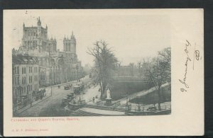 Bristol Postcard - Cathedral and Queen's Statue  RS16839