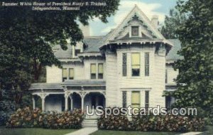 White House of President Harry S Truman in Independence, Missouri