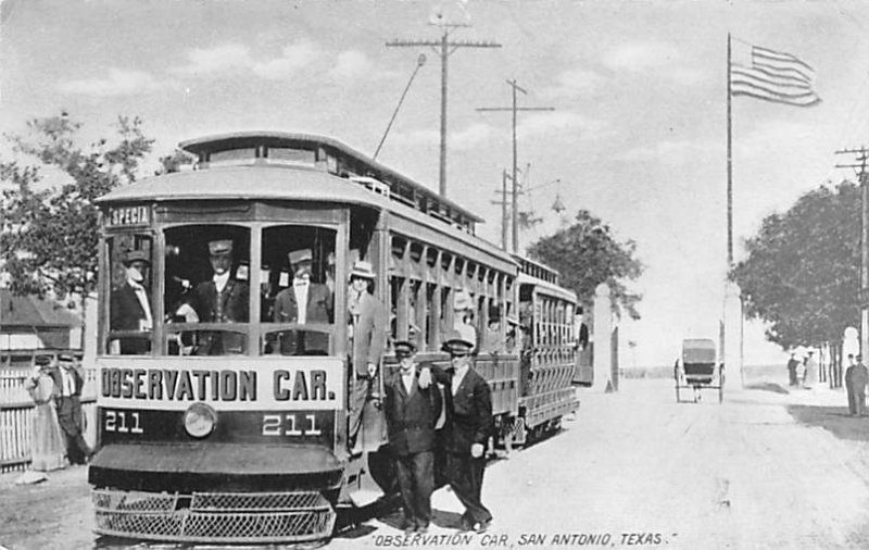 Observation Car Reproduction - San Antonio, Texas TX  