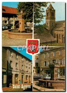 Postcard Moderne Saint Agreve Ardeche