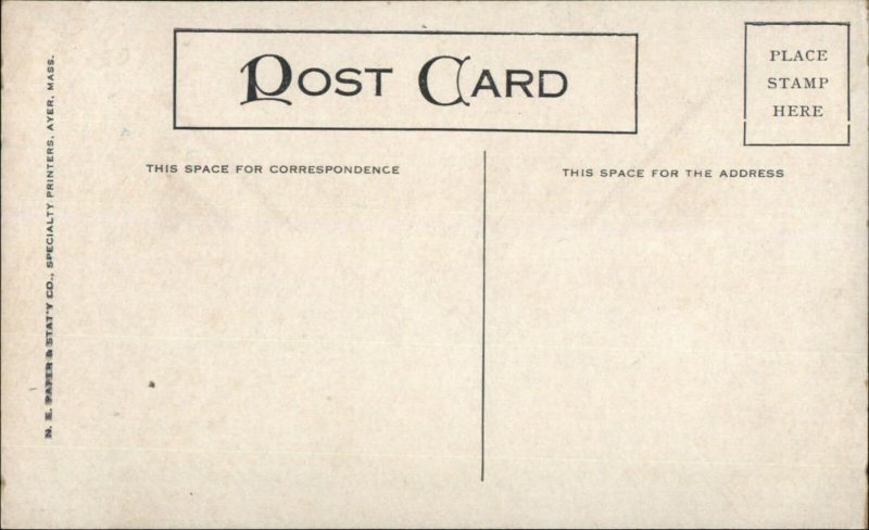 Bar Harbor ME Newport Mountain c1910 Postcard