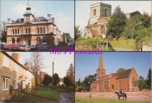 Northamptonshire Postcard -Towcester, Bradden, Pattishall, Greens Norton RR20470