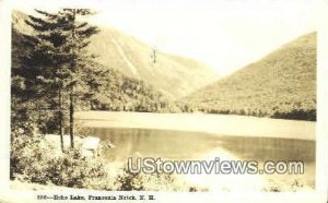 Real Photo - Echo Lake - Franconia Notch, New Hampshire NH  