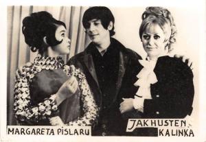 B55254 Naragareta Pislaru and Jak Husten kalinka Acteurs Actors 9x7cm