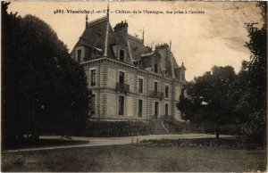 CPA Visseiche - Chateau de la Montagne, vue prise a l'arrivée (112079)