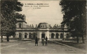 CPA neris les bains entree du grand establishment and the dome (1155906) 