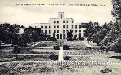 Tuberculosis Sanatorium, Colorado Springs, CO, USA Medical Hospital Unused 