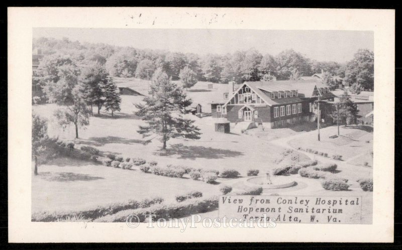 View From Conley Hospital - Hopemont Sanitarium - Terra Alta