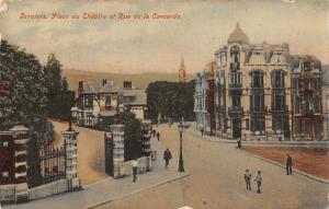 BR56227 Place du Theatre et rue de la concorde Verviers        Belgium