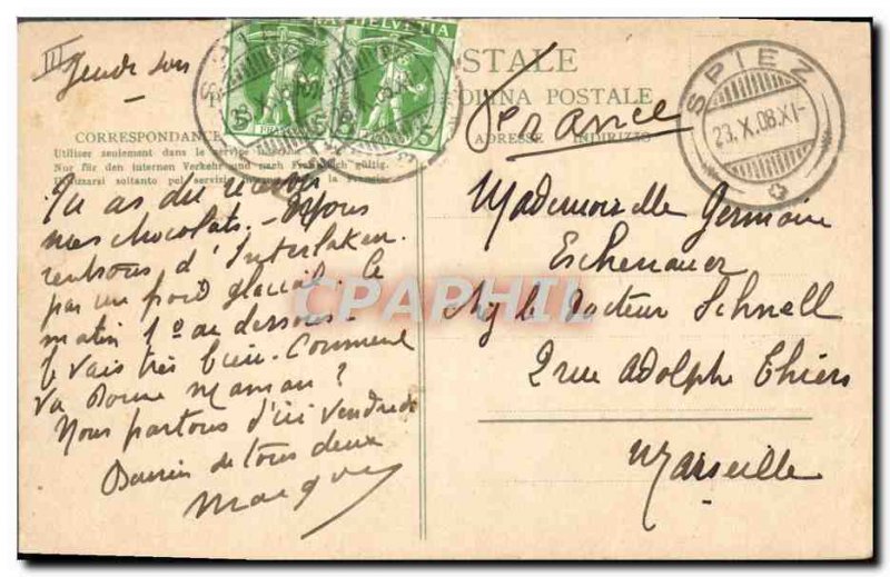 Old Postcard Bear Babies