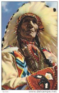 Chief Sitting Eagle, Stoney Indians, Canada, 40-60's
