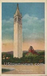 The Campanile, U of CA - MIsc, California CA  