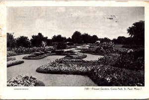 Minnesota St Paul Como Park Flower Gardens 1912