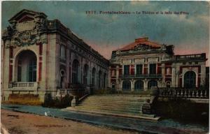 CPA Palais de FONTAINEBLEAU - Le Theatre et la Salle des Fetes (166444)