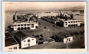 RPPC ALGER Les gares maritimes Algeria Postcard