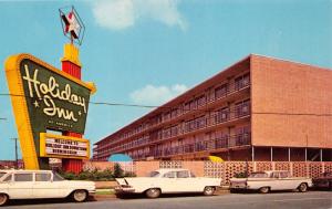 BIRMINGHAM ALABAMA~HOLIDAY INN DOWNTOWN POSTCARD 1960s