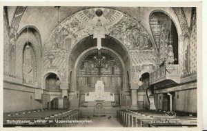 Sweden Postcard - Saltsjobaden - Interior av Uppenbarelsekyrkan  - Ref TZ7658