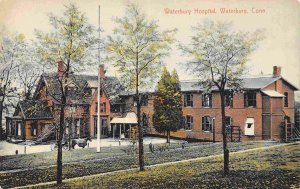 Waterbury Hospital Waterbury Connecticut 1910c postcard