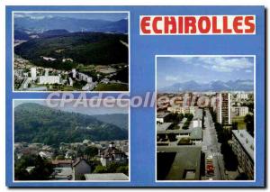 Postcard Modern Echirolles Village Old Village On Overview