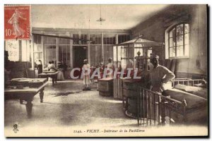 Postcard Old Vichy Interior of pastillerie