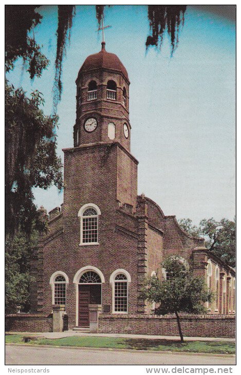 Church of Prince George Winyah, GEORGETOWN, South Carolina, 40-60's