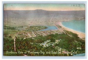 Early Monterey Bay And Hotel Del Monte, CA. Postcard P172E