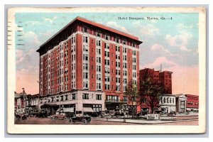 Vintage 1923 Postcard Hotel Dempsy, Macon, Georgia