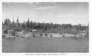 Sioux Lookout Ontario Canada Hermanson's Marba Camps Vintage Postcard AA74471