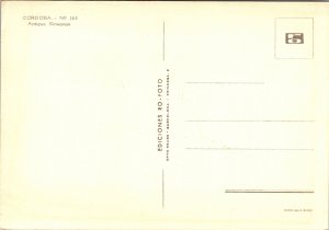 Postcard Spain Cordoba Antique Synagogue Interior View