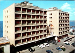 Taranto, Apulia Italy  GRAND HOTEL DELFINO  ca1970's 4X6 Advertising Postcard