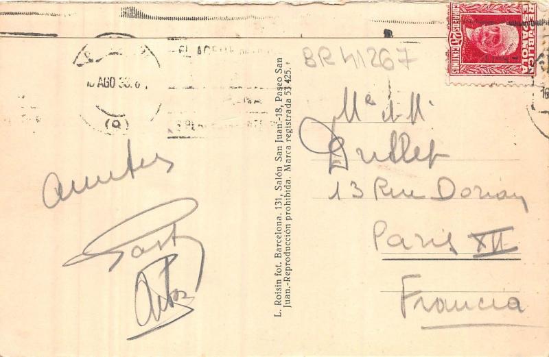 BR41267 palacio ancional de noche Madrid      Spain