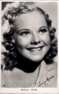 Sonja Henie Actress/ Actor Unused 