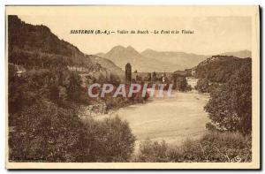 Old Postcard Sisteron Vallee du Buech Bridge and Viaduct