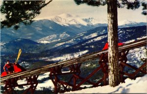 Mt Cranmore Skimobile North Conway New Hampshire NH Washington White Postcard 