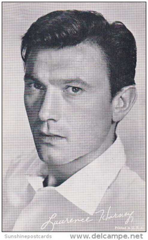 Vintage Arcade Card Laurence Harvey