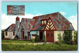 Chicago Illinois IL Postcard House Interstate Roofing & Supply Co. Advertising