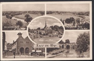 Herefordshire Postcard - Views of Ross-On-Wye    RS2740