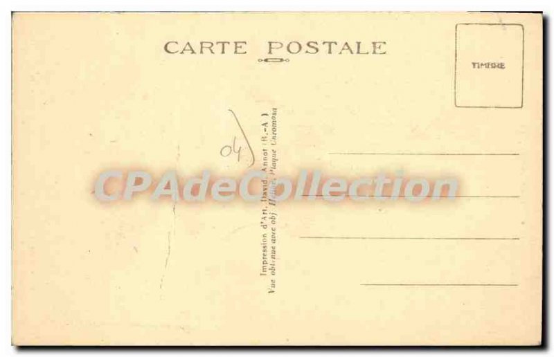 Postcard Old Annot B A Summertime Station Old Town The gantries