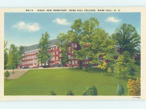 Pre-Chrome COLLEGE SCENE Mars Hill - Near Weaverville & Asheville NC AG7635