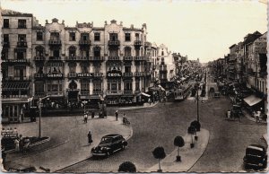 Belgium Knokke Albert Plage Vintage Postcard C049