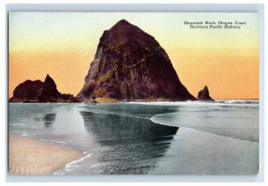 C. 1900-10 Haystack Rock Oregon Coast Northern Pacific Railway Postcard P60E