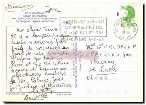 Postcard Modern Riviera Aquitaine Basin of Arcachon Andernos les Bains Girond...