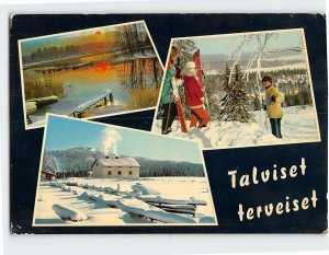 Postcard Talviset terveiset, Finland
