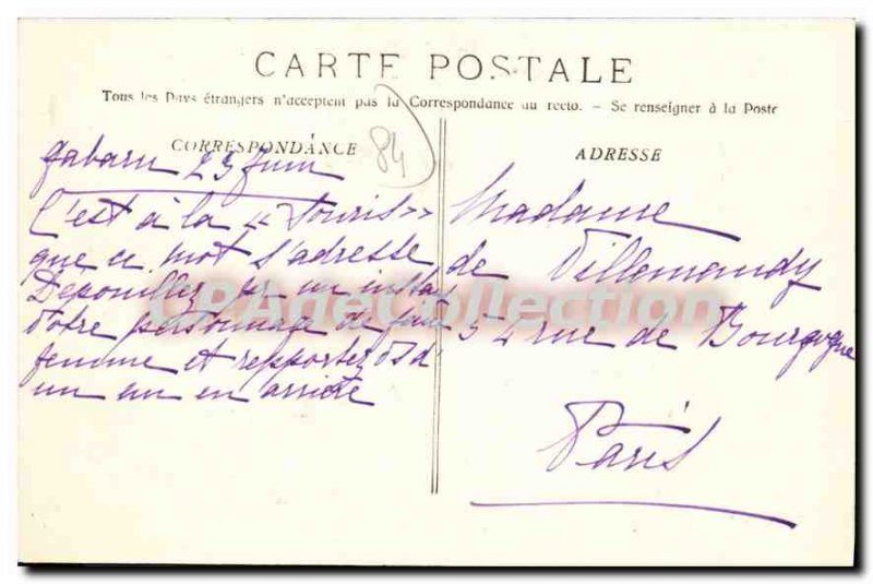 Postcard From Old Cucuron Interior I'Eglise