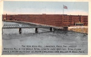 The New Wood Mill in Lawrence, Massachusetts