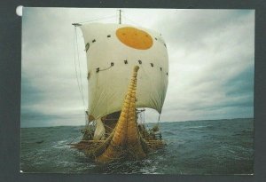 1970 PPC Kon Tiki Papyrus Boat In Kon Tiki Museum 5.75 X 4.25