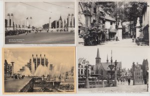 EXPOSITION BRUSSELS 1935 Belgium 130 Vintage Postcards (L5472)