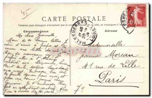 Old Postcard The castle Malesherbes (d & # 39apres a print)